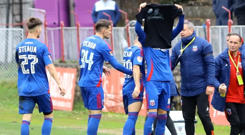 Steaua se putea împiedica rușinos pentru a doua etapă la rând, dar a trecut la limită de AFC Câmpulung Muscel. Daniel Oprița, enervat de întrebarea unui reporter: ”Am vrut să pierdem, dar nu s-a putut”