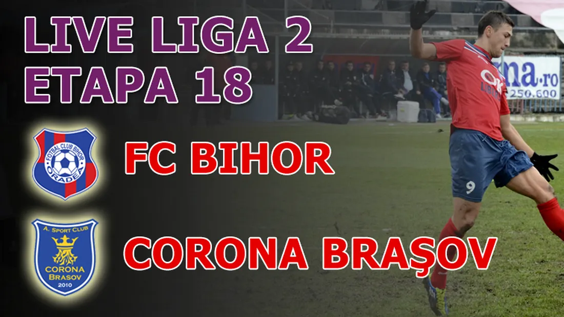 FC Bihor - Corona Brașov 2-1!** Mărkuș și Bud au întors scorul și au bătut liderul