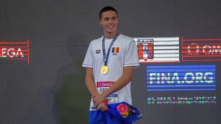 David Popovici, prima reacție după ce a câștigat încă o medalie de aur la Campionatele Mondiale din Peru: „Publicul a fost foarte gălăgios! Vă aplaud”