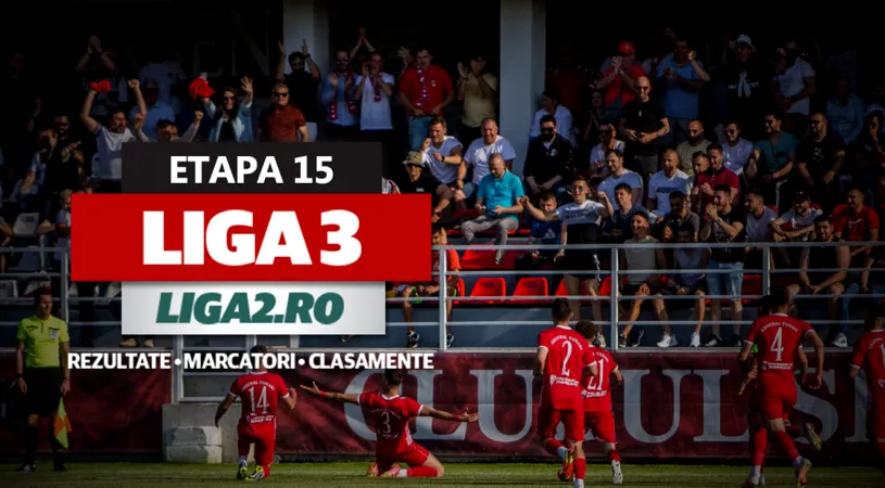Liga 3, etapa 15, ultima din 2022 | Bistrița câștigă derby-ul cu FC Bihor și fac din nou rocada în fruntea seriei. ACSO Filiaşi și Sporting Liești au obținut scorul rundei. Rezultat halucinant la Sănătatea - Ocna Mureș