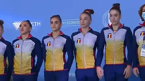 Moment emoționant cu Larisa Iordache! Gimnasta și-a stăpănit cu greu lacrimile după ce România a ratat aurul la Campionatele Europene | VIDEO