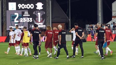 Cinci concluzii după ce Rapidul lui Cristiano Bergodi a ajuns în colaps și a pierdut surprinzător la Voluntari. Ce trebuie să facă de urgență italianul pentru a pune „trenul pe șine” | SPECIAL