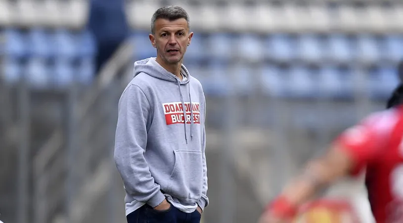 Reacția lui Ovidiu Burcă după, poate, meciul sezonului de Cupa României, Unirea Slobozia - Dinamo 3-3: ”Îi felicit pe băieți, au dat dovadă de spirit.” Surprinzător când a venit vorba de erorile flagrante de arbitraj