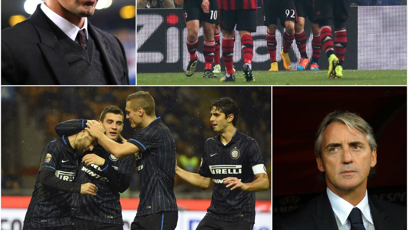 "Derby della Madonnina". Cândva o confruntare a giganților, astăzi un duel al mediocrității. Milan - Inter, de la 21:45