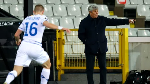 Dinamo Kiev, victorie spectaculoasă în campionatul din Ucraina. Formația lui Mircea Lucescu s-a distanțat la patru puncte de rivala Șahtior Donețk