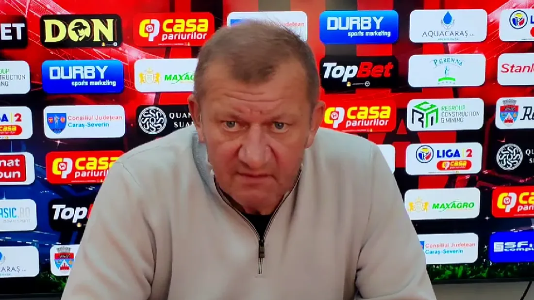 Dorinel Munteanu, probleme importante de lot înainte de FC Bihor - ACSM Reșița: ”Încerc să aleg cel mai bun 11”