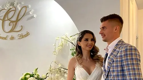 Florin Tănase a dat lovitura! Căpitanul lui FCSB „a semnat” cel mai tare contract cu Medeea! Florinel Coman a impresionat la nunta „decarului” | FOTO