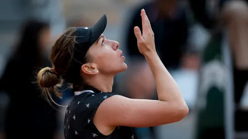 Allons-y, Simona! Halep muncește pentru a fi în formă la meciul cu Tsurenko. Nouă minute în plus pe teren față de timpul rezervat pe Chatrier