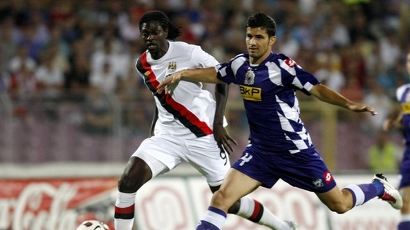 "Galacticii" vor să facă afaceri cu "cetățenii"! Madrilenii le propun englezilor un schimb Adebayor-Benzema!