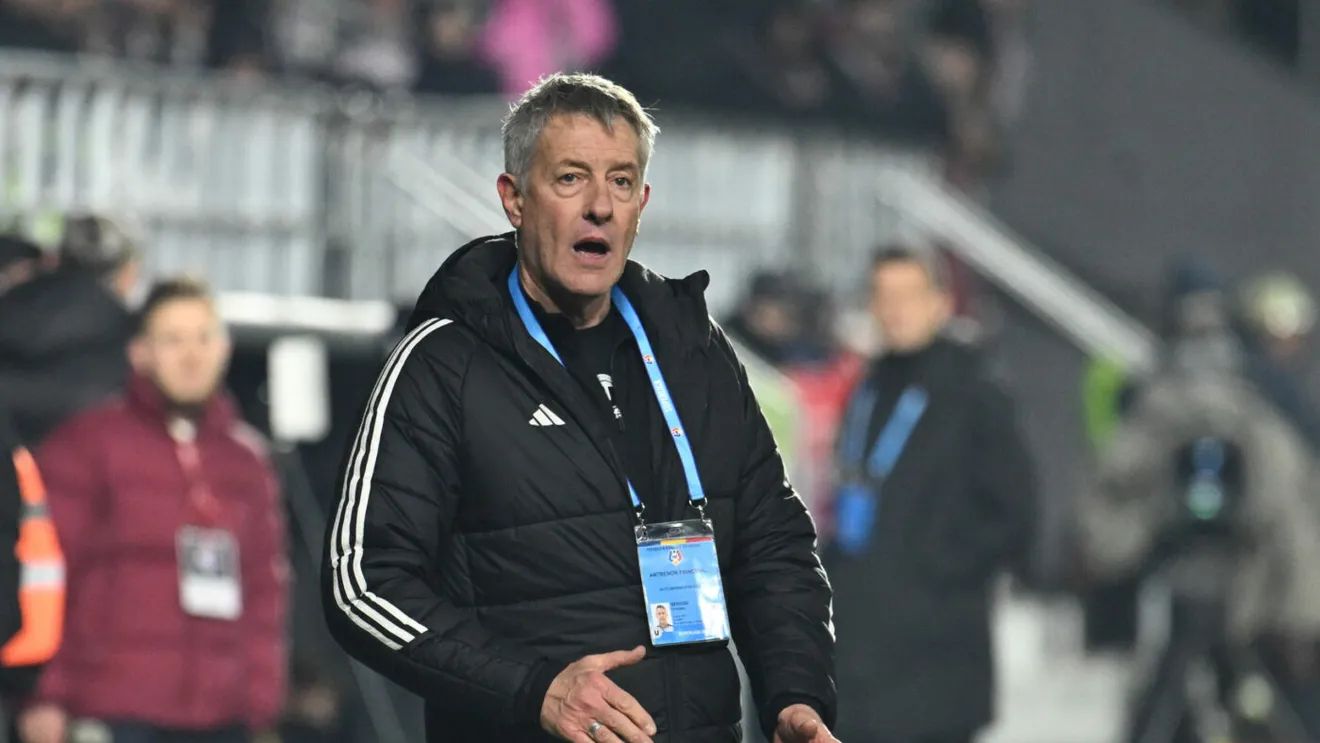 Cum a reacționat suspendatul Cristiano Bergodi după ce U Cluj a demolat-o pe FCSB