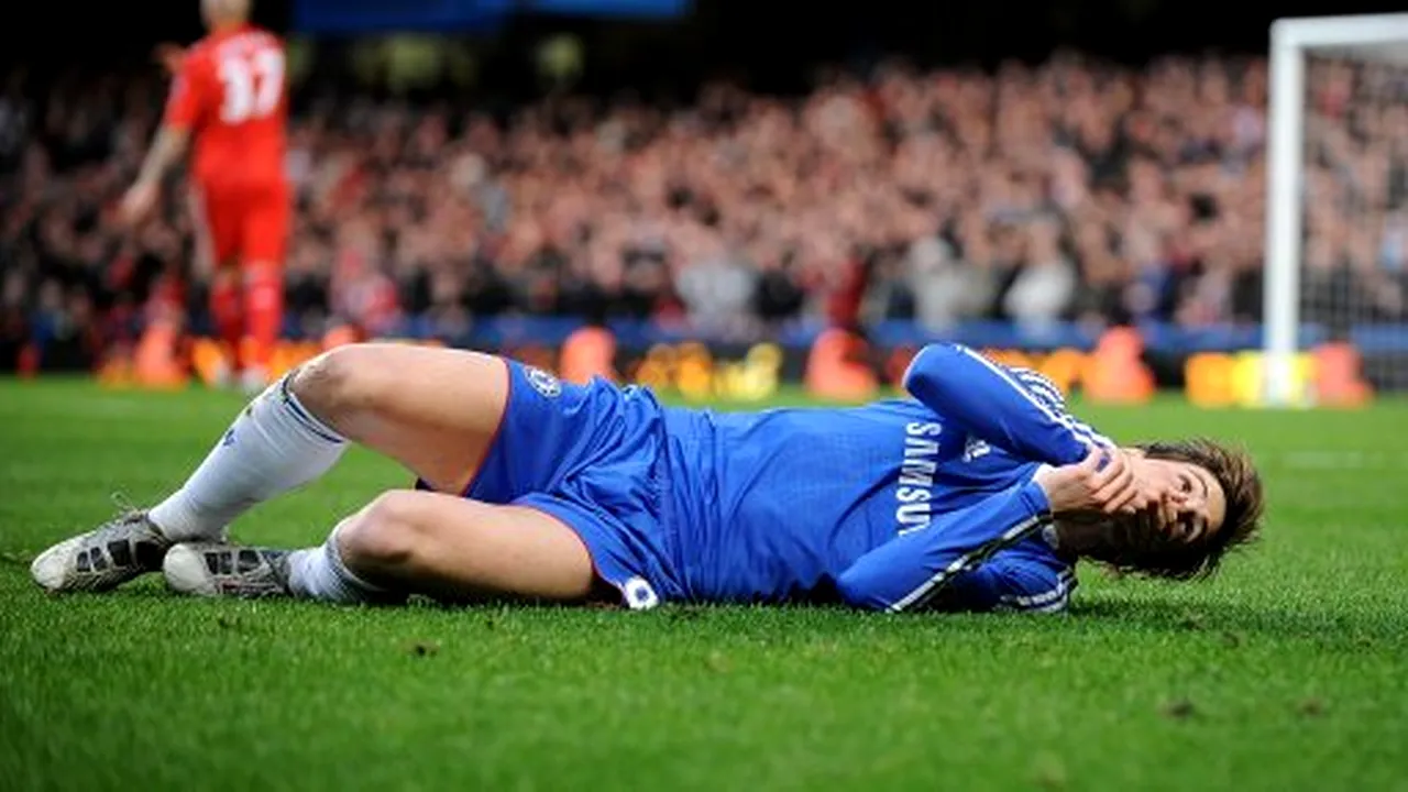 FOTO Drama unui atacant pur-sânge!** Cele mai expresive poze ce ilustrează ineficacitatea lui Fernando Torres