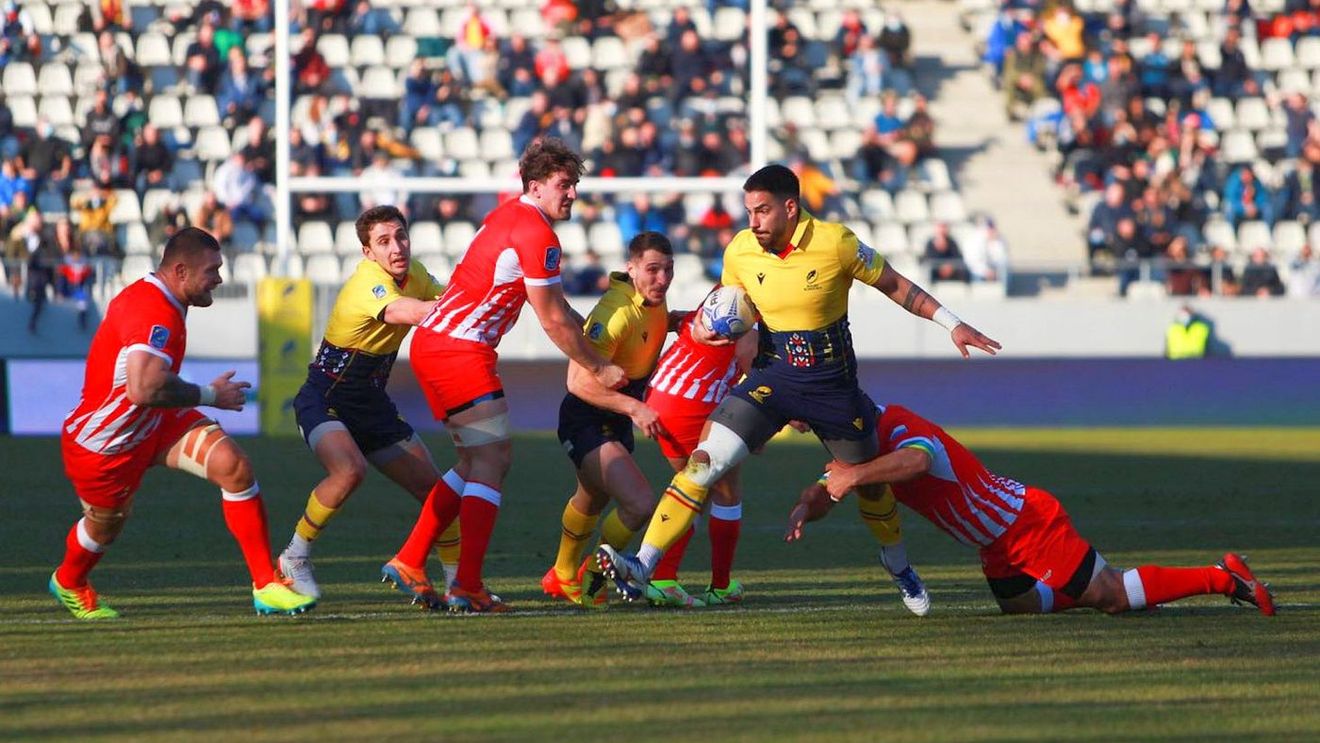 „Stejarii” au pus tunurile pe ruși! Victorie de senzație a României în debutul Rugby Europe Championship 2022 | FOTO