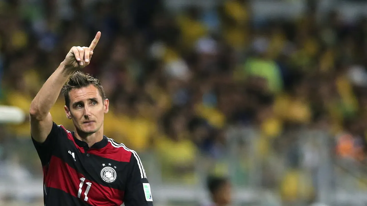 GALERIE FOTO | Toate golurile lui Klose de la CM. Atacantul de 36 de ani a intrat în istorie
