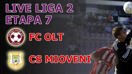 FC Olt - CS Mioveni 1-1!** Pasăre smulge egalul în minutul 90