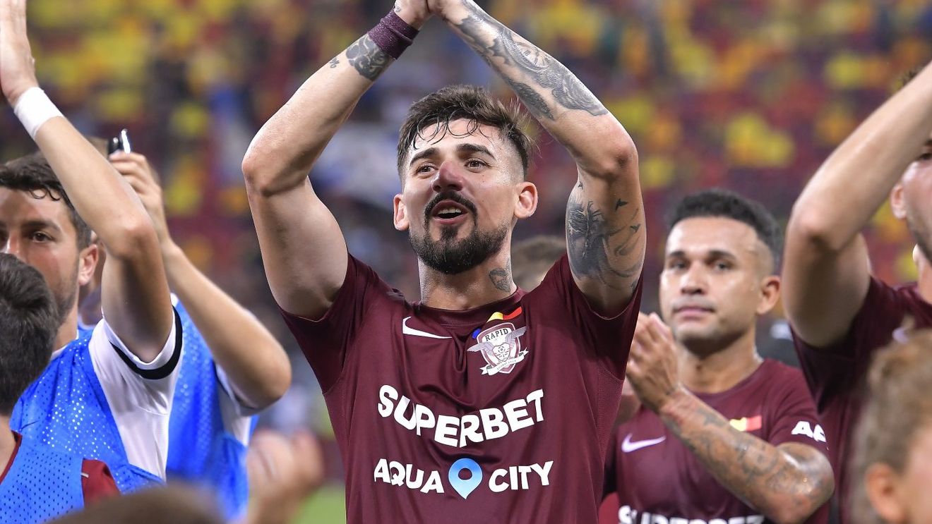 Rapidistul Alexandru Albu nu-și va menaja deloc foștii coechipieri și suporteri de la UTA: „Dacă voi marca eu sau vreun coleg de-al meu voi sări pe acolo, pe sus!”