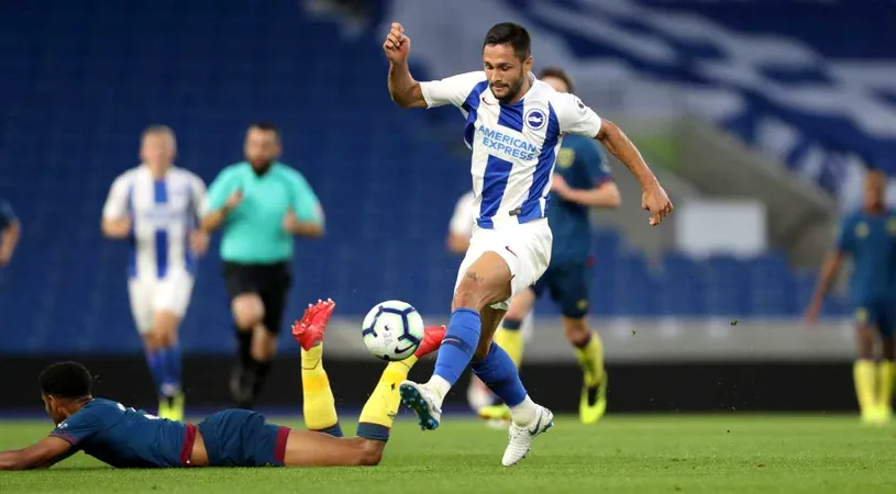 VIDEO | Florin Andone, pe val în Anglia! A marcat pentru Brighton și s-a calificat în faza următoare din FA Cup