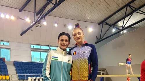 Strălucește în Qatar! Gimnasta Sabrina Voinea se află la prima ei competiție internațională de senioare! „Țintim cel puțin două medalii”