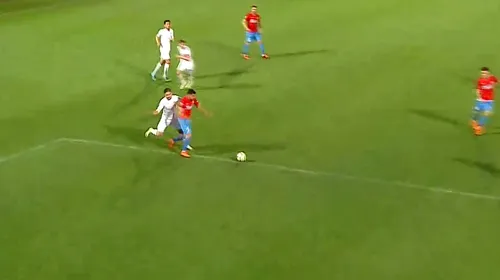 VIDEO | FCSB a punctat la Giurgiu dintr-un penalty acordat cu multă ușurință de Marius Avram