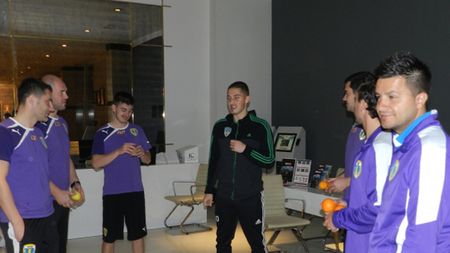 FOTO - Grozav și-a vizitat foștii colegi în Antalya
