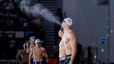 Imaginea cu David Popovici care a devenit virală