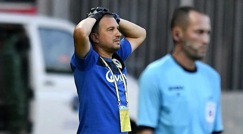 Costel Enache, debusolat după ce Petrolul n-a putut învinge Rapid nici 11 contra 9: ”Ne-am grăbit, ne-am hazardat, nu am jucat deloc logic.” Antrenorul a decis să-și țină jucătorii numai în cantonament: ”Eu nu am turbat azi?”