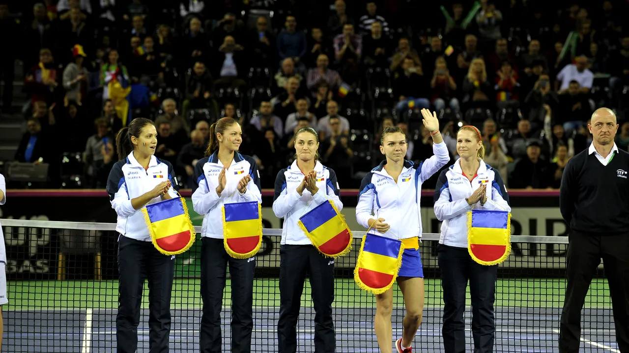 Schimbare de situație la tragerea la sorți din Fed Cup! România intră în urna outsiderelor, astfel că vom avea adversare redutabile la baraj