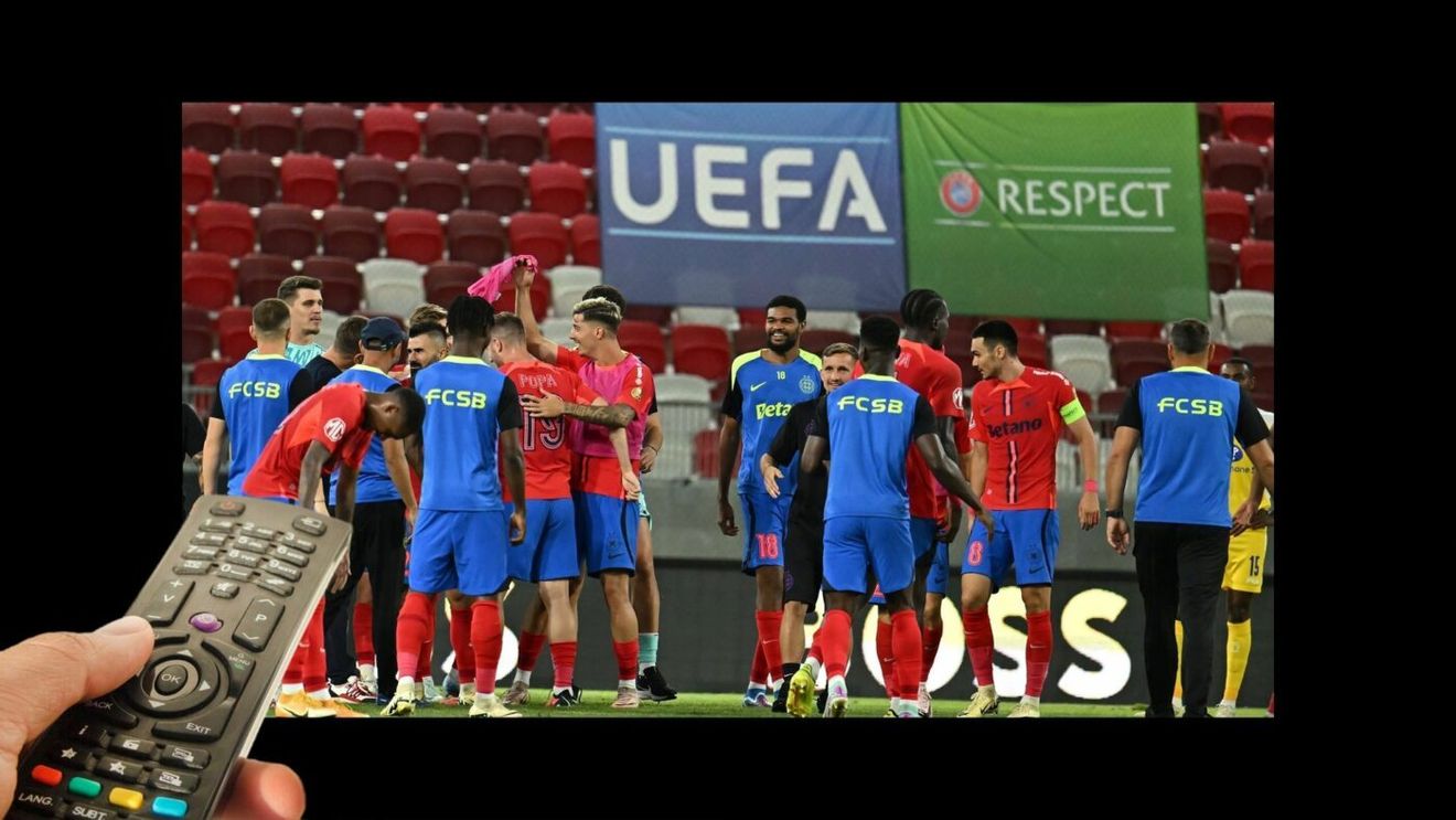 Aici poți vedea meciul Sparta Praga - FCSB. Cum îți faci cont și cât te costă