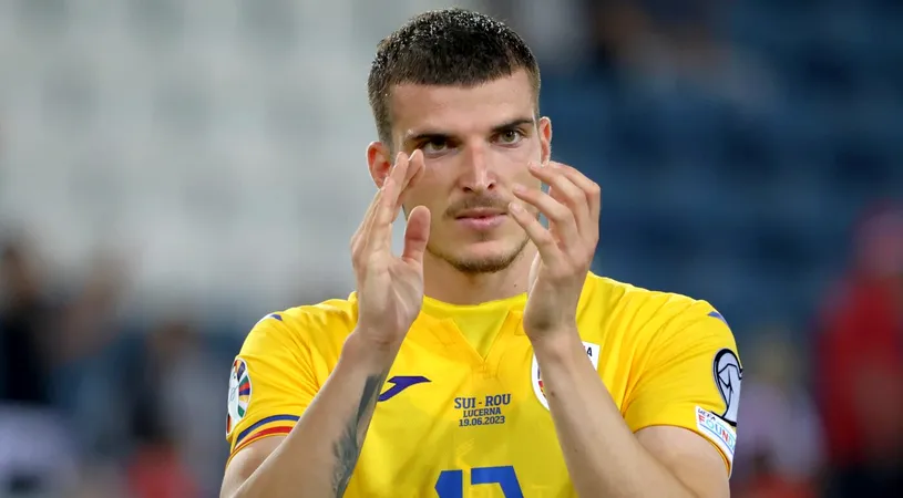 Valentin Mihăilă, penalizat de Parma după ce a fost eliminat în Israel - România, 1-2, și a pus în pericol calificarea le EURO 2024!