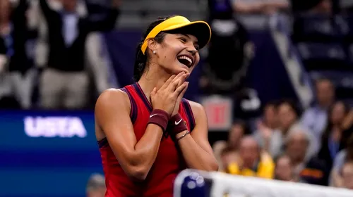 Emma Răducanu, numită „tânără regină” de mama lui Andy Murray! Reacții senzaționale după calificarea în finala US Open