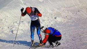 FOTO Spiritul olimpic a învins din nou: "Era ca și cum priveam un animal prins într-o capcană". Imagini emoționante la Soci