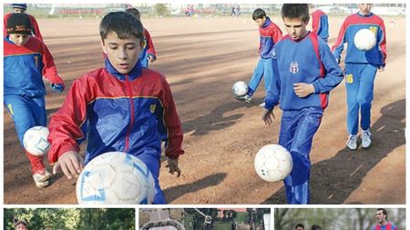 Academia Stelei, varianta 2014: antrenamente pe teren "sintetic", salarii de 700 lei pe lună. "Simțim miros de iarbă doar când bate vântul din vest, dinspre terenul echipei mari"