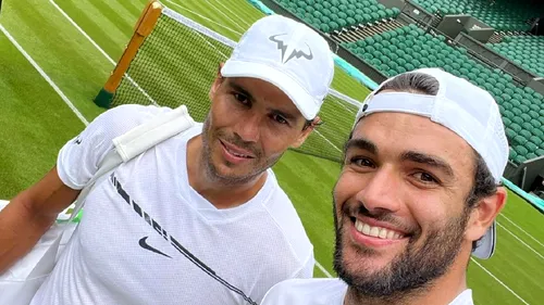 Panică totală la Wimbledon! Matteo Berrettini, OUT din cauza Covid după ce s-a antrenat cu Rafael Nadal! Marin Cilic a părăsit turneul din același motiv