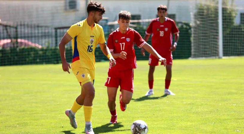 România U18 a obținut o remiză și o victorie în amicalele de peste Prut cu Moldova. Daniele Luncașu, unul dintre cei doi jucători convocați la lot din Liga 2, a marcat