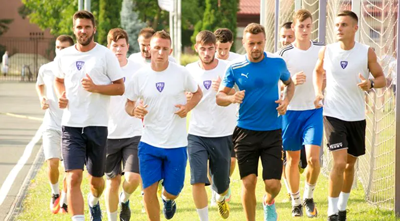 Infuzie de jucători noi la reunirea lui ASU Poli.** Timișorenii au dat start pregătirii pentru sezonul de Liga 3