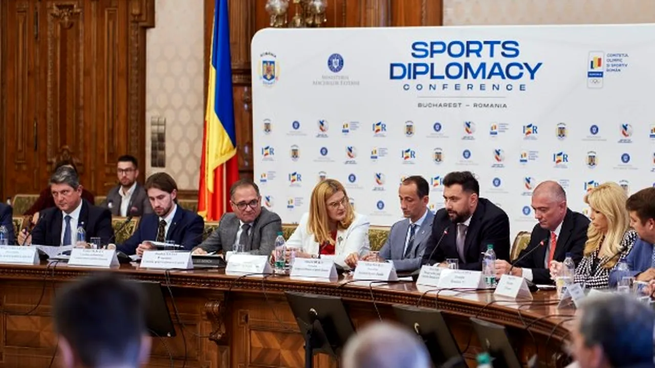 „Diplomaţia Sportivă”, conferință cu Elisabeta Lipă și cu Mihai Covaliu. Ce mesaj a transmis Nadia Comăneci