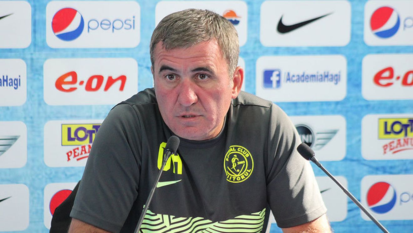 Hagi speră să lase o impresie bună la returul cu Gent, deși a pierdut cu 0-5 în tur: "Vom încerca să ne ridicăm la nivelul lor"