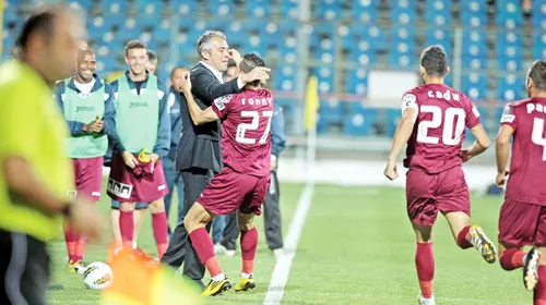 CFR e pe locul 1, Costa exultă:** „Nu mă interesează Dinamo și Steaua!”