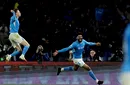 Imagini fabuloase cu bucuria nebună de la Napoli, când echipa lui Conte a marcat golul care i-a adus titlul în Serie A