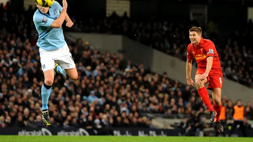 Spectacol TOTAL în Anglia!** VIDEO Gerrard și Agüero, goluri care sfidează legile fizicii! Manchester City – Liverpool 2-2! Rezultatele din etapa 25