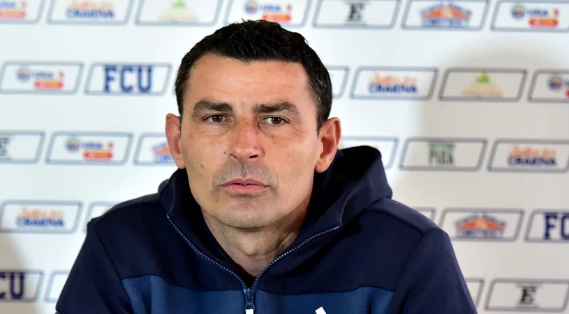 Eugen Trică nu mai este antrenorul lui FC U Craiova! Anunțul făcut de clubul oltean + Opt jucători au fost puși pe liber