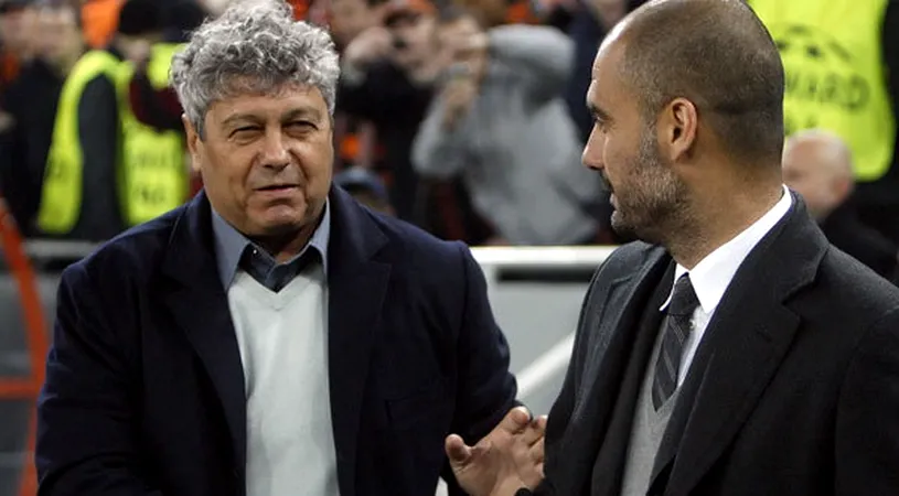 Uite cum Lucescu încearcă să-i vândă un jucător amicului Guardiola!** Vezi discuția dintre cei doi antrenori