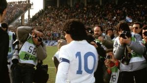 VIDEO Talent în stare pură! Maradona cântă ca un TENOR!