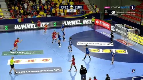 România - Muntenegru 34-35, la Campionatul European de handbal feminin. „Tricolorele” ratează șansa de a se lupta cu Germania pentru semifinale