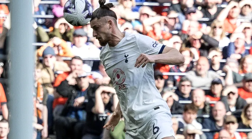 Ce notă a luat Radu Drăgușin, după Tottenham - Luton 2-1! Aproape că nu se putea mai mică