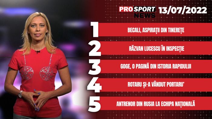 ProSport NEWS | Mihai Rotaru și-a vândut portaru’. Cele mai importante subiecte ale zilei | VIDEO