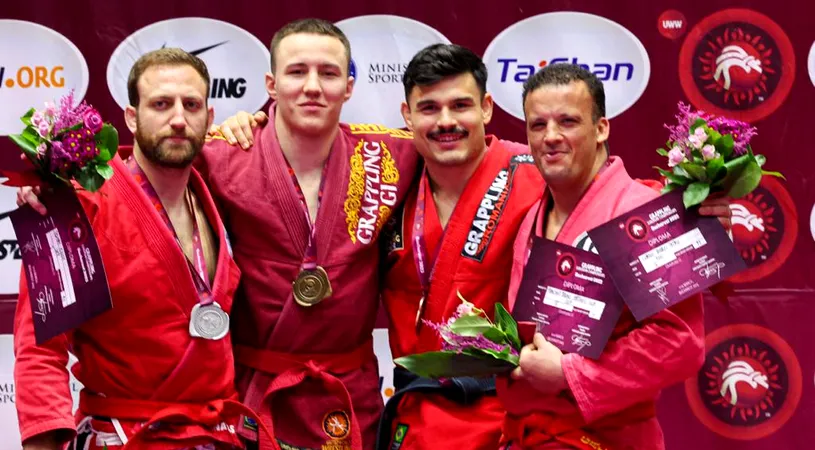 Claudiu Pătru, medaliatul cu bronz de la Europenele de Grappling, așteaptă oferte să joace în filme!