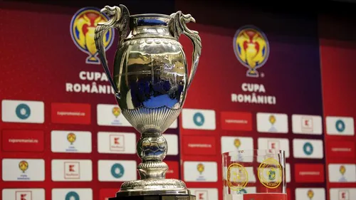 Programul optimilor Cupei României. Când joacă FCSB și Dinamo