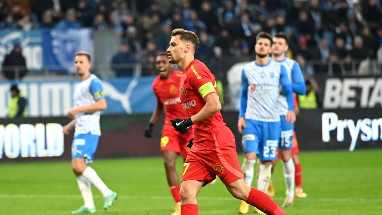 Darius Olaru, furios pe arbitrul Bîrsan, după Universitatea Craiova - FCSB 0-3! L-a certat în fața a sute de mii de telespectatori: „Pe el sunt supărat, nu pe mine!”