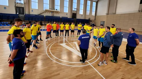 România, învinsă drastic de Muntenegru, la handbal masculin, într-un meci de verificare pentru Euro 2024