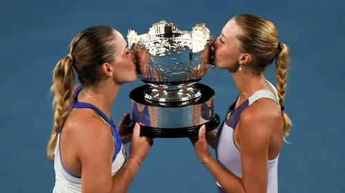 Kristina Mladenovici și Timea Babos au câștigat titlul la dublu feminin în turneul de la Australian Open